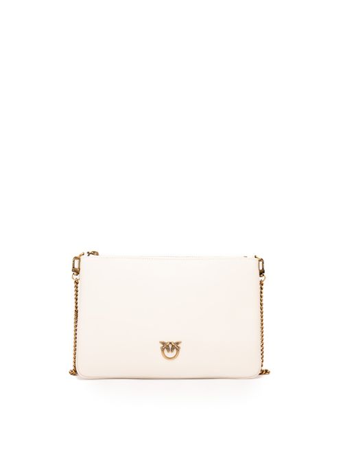Borsa Classic Flat Love Simply White PINKO | 100455 A0F1Z14Q